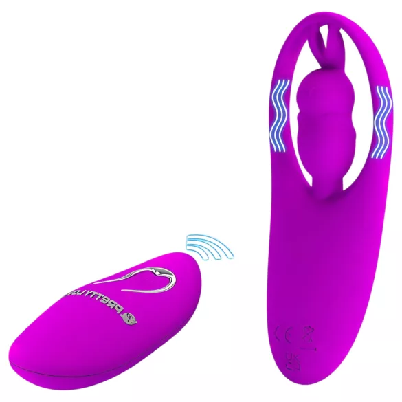 Pretty Love Wild Rabbit - rabbit vibrator med klitorisstimulator - pink