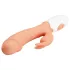 Pretty Love Easter Bunny - klitorisvibrator med arm - silikone - natur