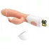 Pretty Love Easter Bunny - klitorisvibrator med arm - silikone - natur