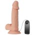 Baile Zebulon - livagtig vibrator med testikler - 19cm (naturlig)
