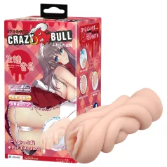   Crazy Bull - onaniemasturbator med vagina - realistisk - naturfarve