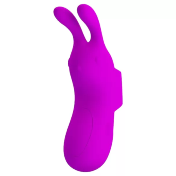 Pretty Love Bunny - kanin-fingervibrator (lilla)
