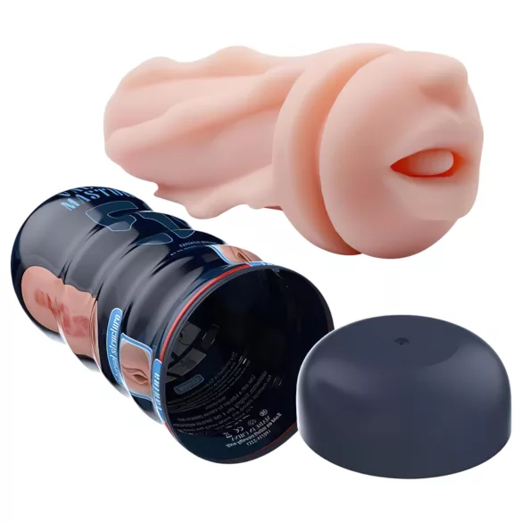 Pretty Love Vacuum Cup - realistisk mund-masturbator (hudfarvet)