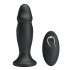 MR. PLAY - trådløs, opladelig anal vibrator (sort)