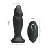 MR. PLAY - trådløs, opladelig anal vibrator (sort)