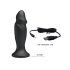 MR. PLAY - trådløs, opladelig anal vibrator (sort)