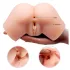 Crazy Bull - realistisk masturbator med vibration - kunstig numse - natur
