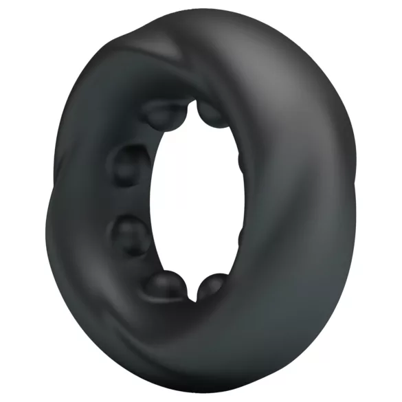 Crazy Bull - penisring med vibration - sort