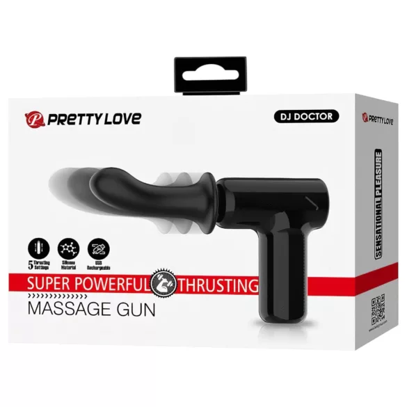 Pretty Love Dj Doctor - thrusting dildo vibrator - sort
