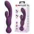 Pretty Love All Rounder - dobbelt-hoved G-punkts- og klitorisvibrator (lilla)