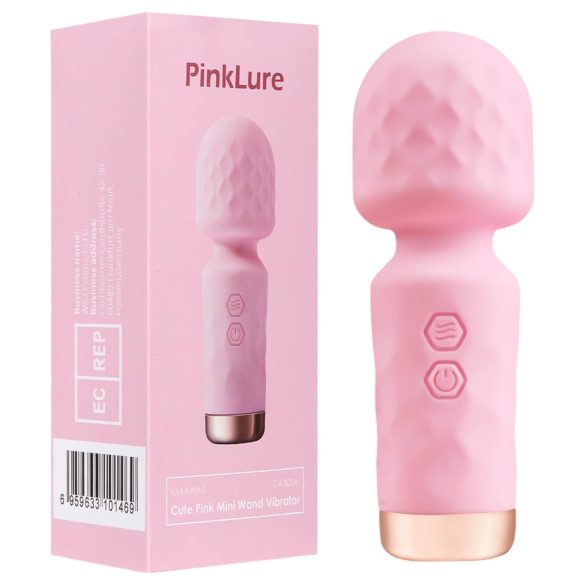 Vibeconnect - genopladelig, vandtæt mini massagevibrator (pink)