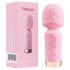 Vibeconnect - genopladelig, vandtæt mini massagevibrator (pink)