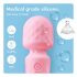 Vibeconnect - genopladelig, vandtæt mini massagevibrator (pink)