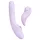 Svakom DuoGlow - App-styret G-punkts- og klitorisstimulator vibrator (lilla)