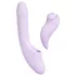 Svakom DuoGlow - App-styret G-punkts- og klitorisstimulator vibrator (lilla)