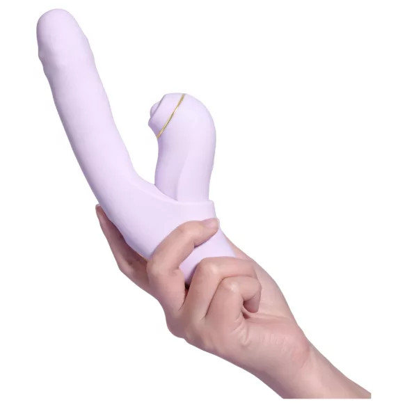 Svakom DuoGlow - App-styret G-punkts- og klitorisstimulator vibrator (lilla)