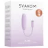 Svakom Plume - 2-i-1 vibrator æg (lilla)