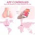 Vibeconnect - App-styret torso-masturbator til mænd (naturel)