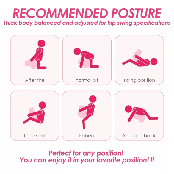 Vibeconnect - App-styret torso-masturbator til mænd (naturel)