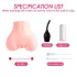 Vibeconnect - App-styret torso-masturbator til mænd (naturel)