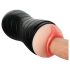 Vibeconnect - Naturtro mund & vagina masturbator (natur-sort)