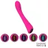 Sex HD Sunshine - G-punktsvibrator - genopladelig, rillet - pink