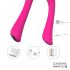 Sex HD Sunshine - genopladelig G-punkt vibrator (pink)