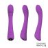 Sex HD Sunshine - genopladelig, rillet G-punkt vibrator (lilla)