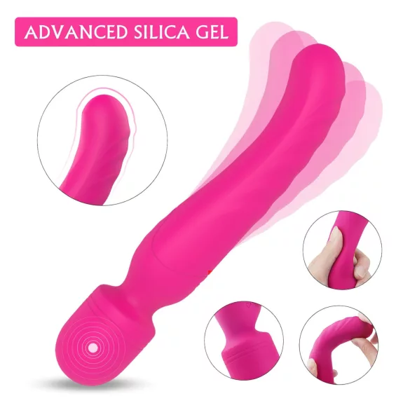 Sex HD Iris - vibrator med varme - 2 motorer - pink