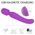 Sex HD Iris - Dobbelt-motor varmende vibrator (lilla)