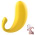 Sex HD - Smart, bananformet vibrerende æg (gul)