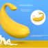 Sex HD - Smart, bananformet vibrerende æg (gul)
