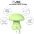 Magic Mushroom - genopladelig ansigtsmassager (grøn)