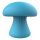 Magic Mushroom - genopladelig ansigtsmassager (blå)