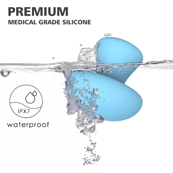 Magic Mushroom - genopladelig ansigtsmassager (blå)