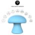 Magic Mushroom - genopladelig ansigtsmassager (blå)