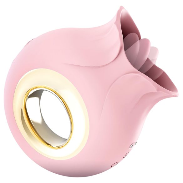 Sex HD Fransk Kys - slikkende vibrator (pink)