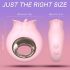 Sex HD Fransk Kys - slikkende vibrator (pink)