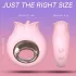 Sex HD French Kiss - klitorisvibrator - intens stimulation - silikone/pink