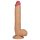 Lovetoy King Size - realistik dildo m. sugekop - 25 cm (natur)