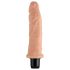 Lovetoy Real Feel - dildo vibrator - realistisk - 19cm - natur