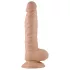 Lovetoy Real Extreme - dildo med sugekop - 21 cm (hudfarvet)