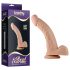 Lovetoy Real Extreme - 21 cm G-punkt dildo (naturlig)