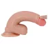 Lovetoy Nature Cock - realistisk dildo med dobbelt lag - 18cm - hudfarvet