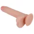 Lovetoy Nature Cock - realistisk dildo med dobbelt lag - 18cm - hudfarvet