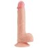 Lovetoy Naturcock - realistisk dildo med sugekop - 21cm (natur)