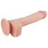 Lovetoy Naturcock - realistisk dildo med sugekop - 21cm (natur)