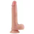 Lovetoy Nature Cock - realistisk dobbeltlags dildo - 20cm - natur