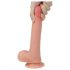 Lovetoy Nature Cock - Realistisk dildo i to lag - 20 cm (naturlig)