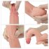 Lovetoy Nature Cock - Realistisk dildo i to lag - 20 cm (naturlig)